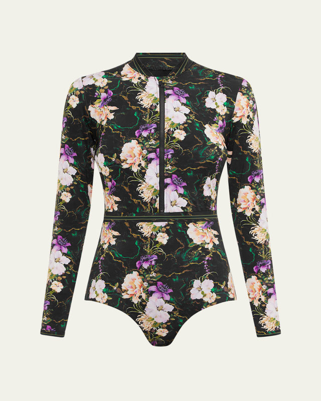 Carmen Rashguard One-Piece Swimsuit